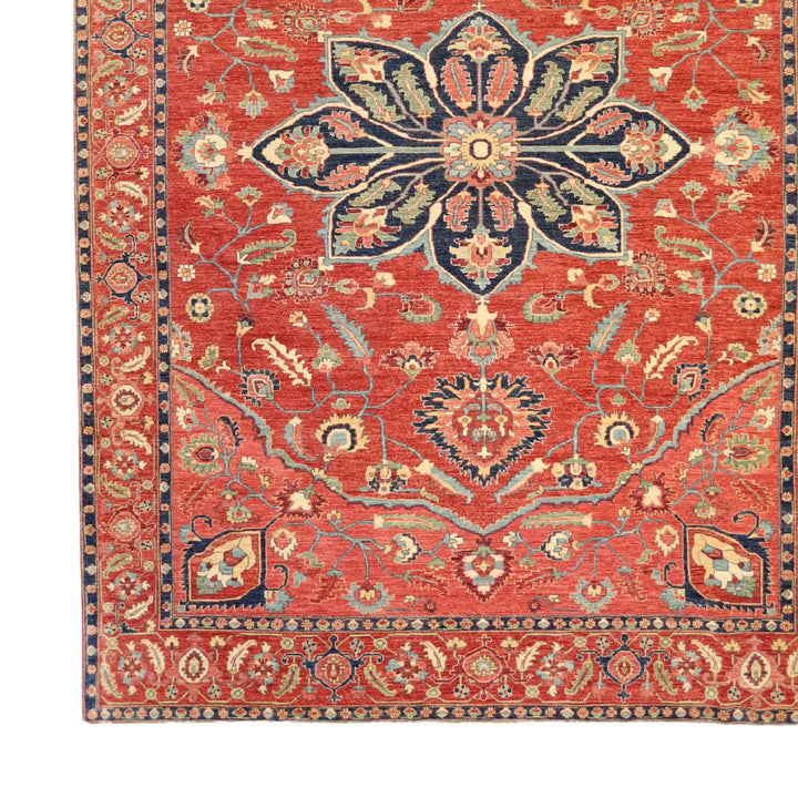 10'   0" x  13'  11" ROSE AND ROSE FARAHAN GEOMETRIC AFGHANI RUG
