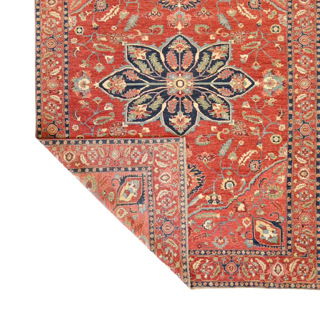 10'   0" x  13'  11" ROSE AND ROSE FARAHAN GEOMETRIC AFGHANI RUG
